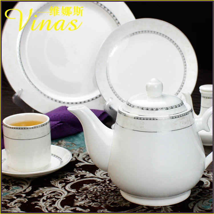 Посуда Phnom Penh Геометрическая керамическое обеденное блюдо фарфоровая десертная