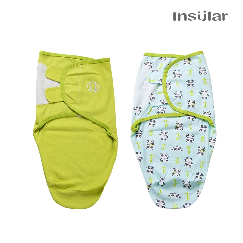

2 pieces Cocoon type cotton Swaddling bag for newborn baby
