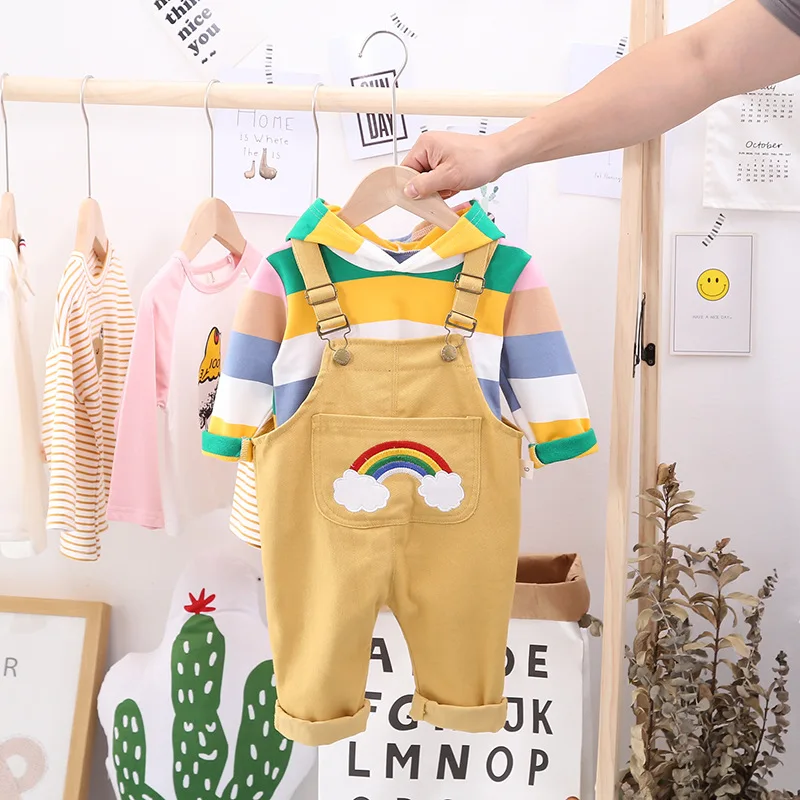 

Baby Sets 2021 Autumn Winter Children Set Newborn Clothes Girls Clothing Kids Long Sleeve Sport Suit Infant Costume For Girls