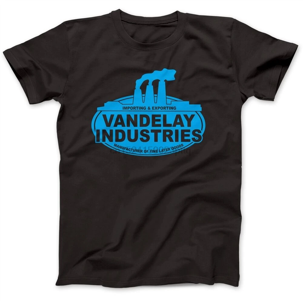 Футболка Vandelay Industries 100% хлопок высокое качество Джерри синфелд |