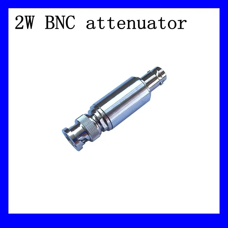 Бесплатная Доставка 2 Вт BNC JK rf аттенюатор DC 3GHz 50ohm 1db 2db.3db 5db 6db 10db 15db 20 30db