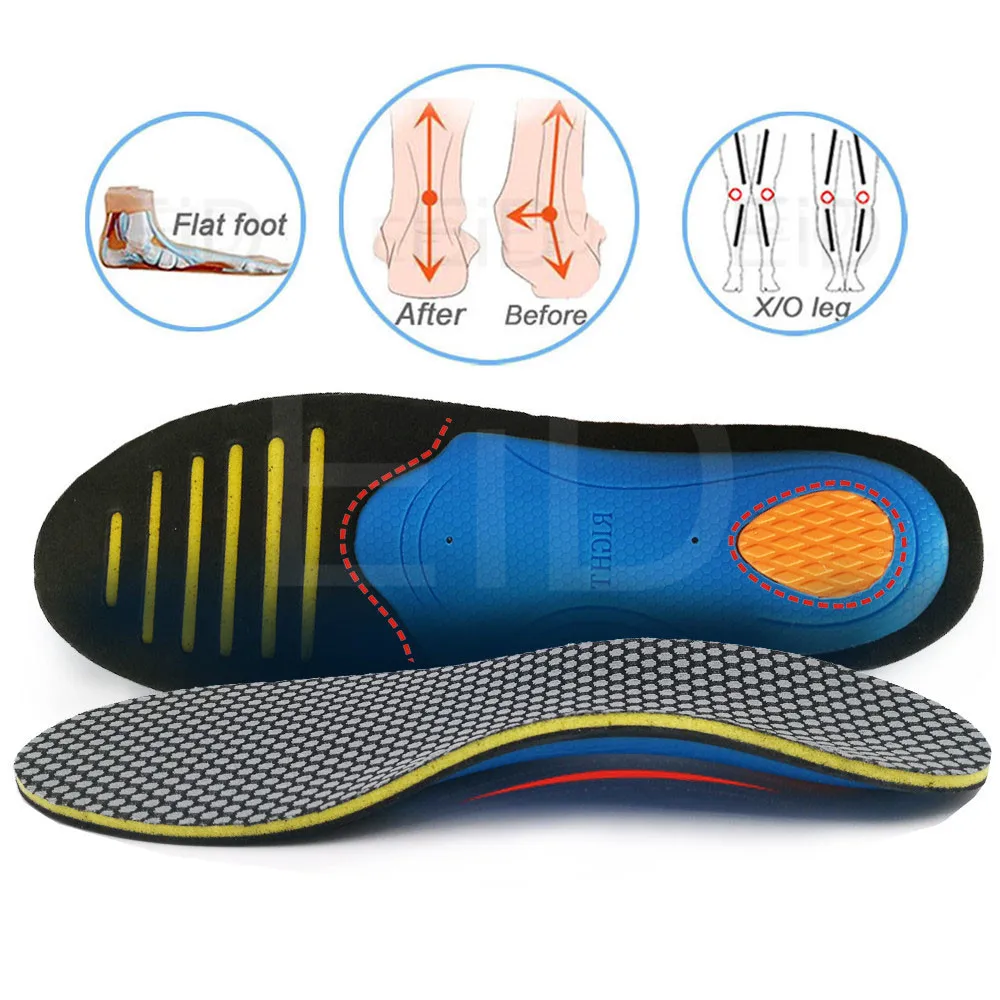 Orthopedic Shoes Sole Insoles Flat Feet Arch support Unisex EVA Orthotic Arch Support Sport Shoe Pad Insert Cushion Men Woman