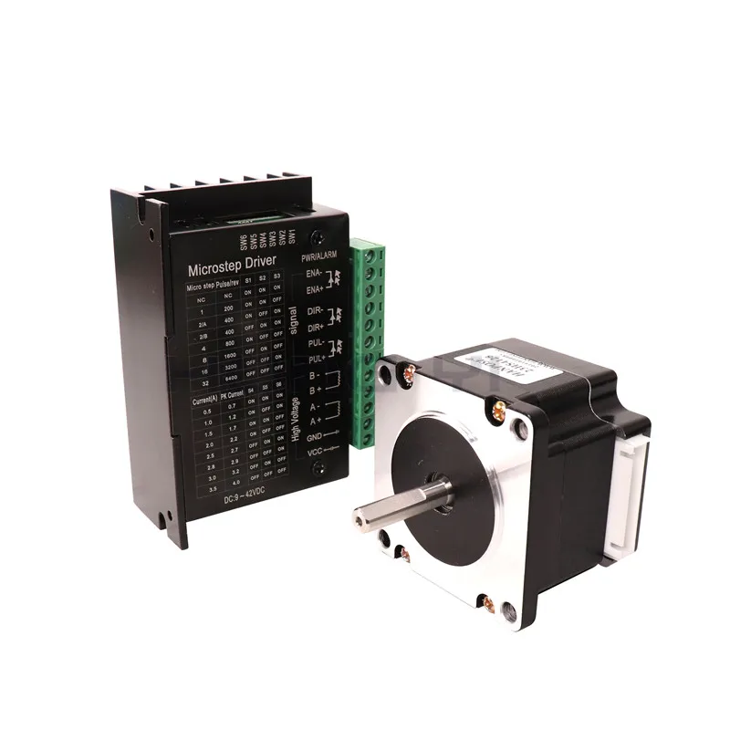 23HS4128 4-свинец 57bygh 2.8A 55N. См Nema23 Драйвер шагового двигателя TB6600 57 мотор CE лазера CNC и 3D Электрический мотор двери