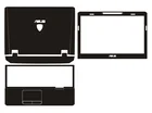 Наклейка для ASUS G55 G55VW GL553 GL553VW GL551 GL551JW GL551J G551 G551J G501 G501JW FX553V FX553 ZX53, 3 шт.
