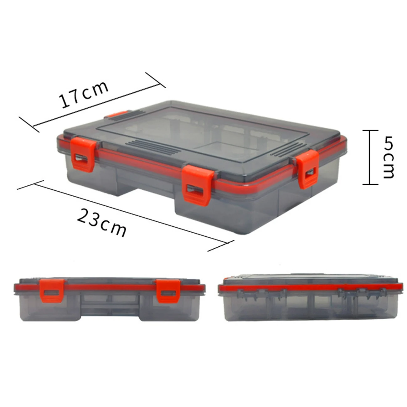 

Waterproof Fishing Lure Box Portable Bait Storage Tackle Box Containers Large Capacity Fishing Tool Storage Box