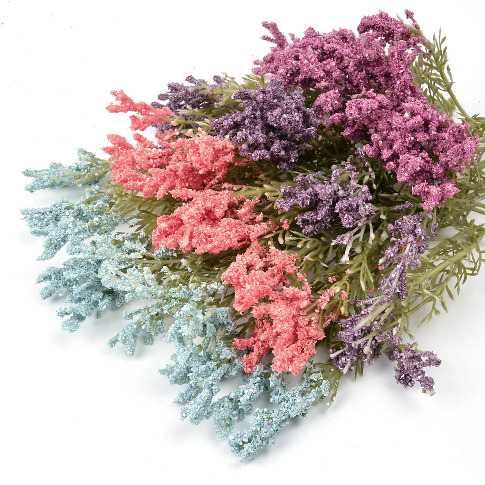 5 шт. 12 см Искусственный цветок ванильный Спайк для свадебной вечеринки украшение