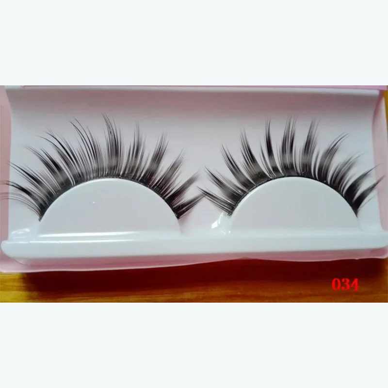 10 пар натуральные Длинные Короткие накладные ресницы для макияжа Косметические