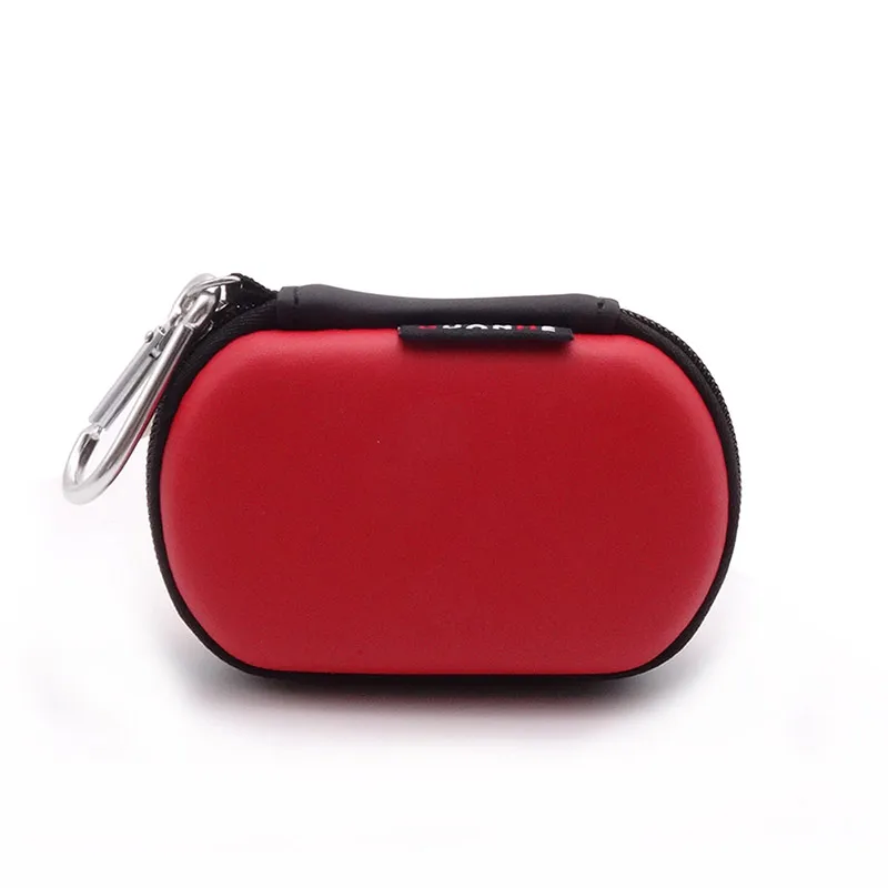 red USB флэш-накопитель, чехол для переноски, защитный чехол, сумка для хранения, чехол для наушников, органайзер для кабеля, аксессуары, коробка для хранения - Цвет: red