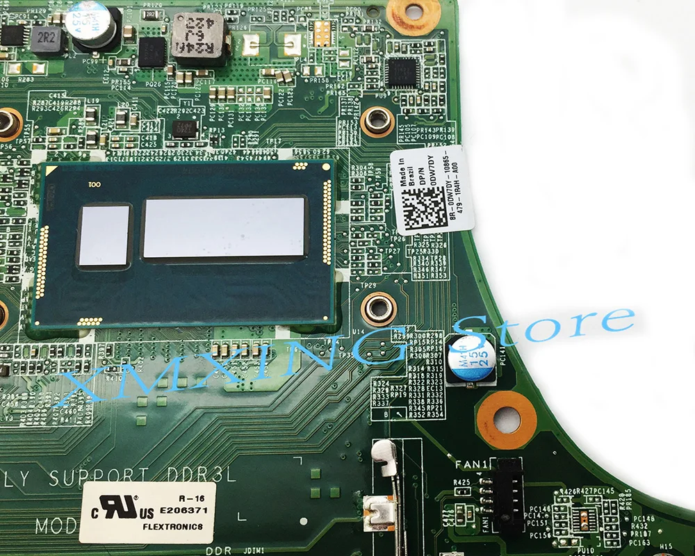 FULCOL для DELL Vostro 5470 5439 Материнская плата ноутбука I5-4200U GT 740M 2GB CN-0JPMWP 0JPMWP 2TK7V DW7DY