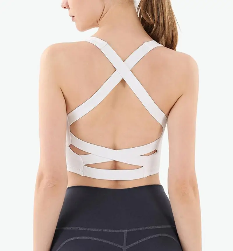 

Yoga Tops Fitness Women Girls Sport Bra Women Fashion Bra Tops Breathable Backless Yoga Running Sport Top Fitness Underwear