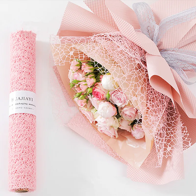 1 м жаккардовая серия пряжи для скрапбукинга украшения марли флористов DIY Цветы