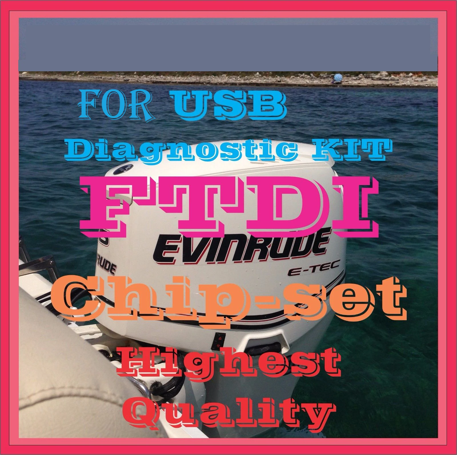 

Для Evinrude SiLabs USB Диагностический высококачественный набор плюс инструмент Bootstrap