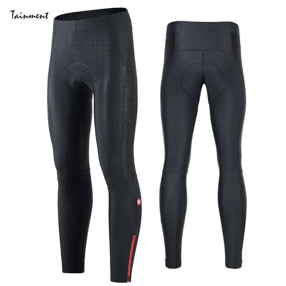 

Men Cycling Pants Breathable Compress Bicycle Pants and 4D Gel Pad Elastic Quick Dry MTB Bike Pants Tights Male Cycling Trousers