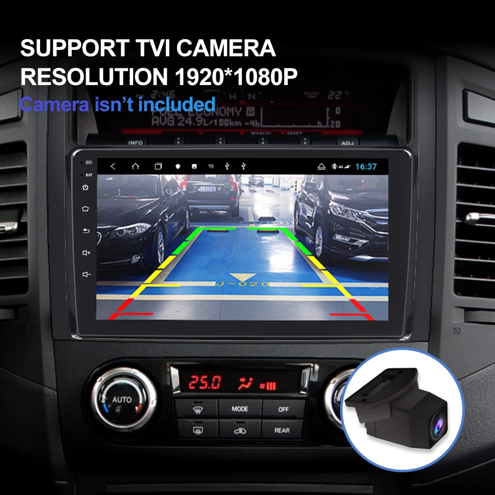 Isudar H53 4G Android 1 Din Авто Радио для Mitsubishi/Pajero 2006- Автомобильный мультимедийный 8 ядро Оперативная память 4 Гб Встроенная память 64 Гб gps DVR Камера ips