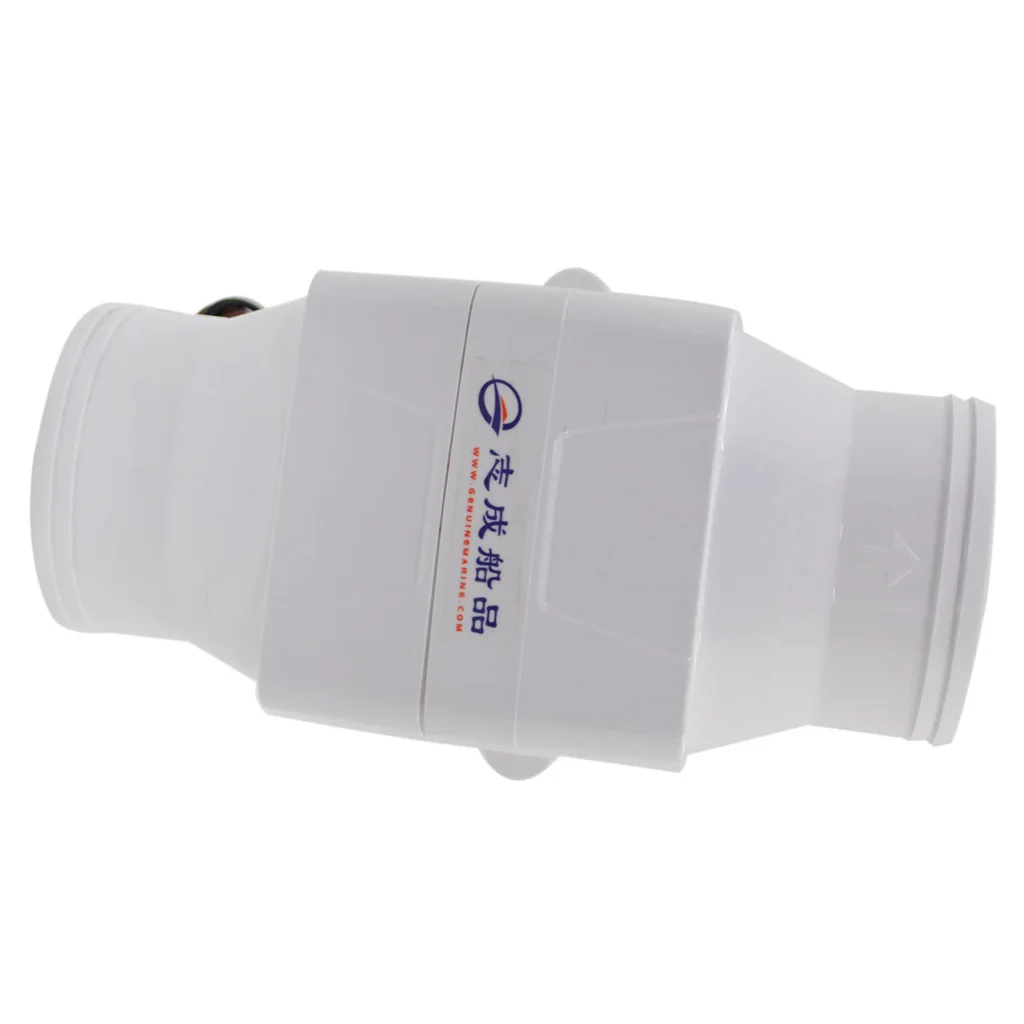 

4'' Hose Inline Marine Bilge Air Blower 12V 270 CFM Quiet Boat RV White