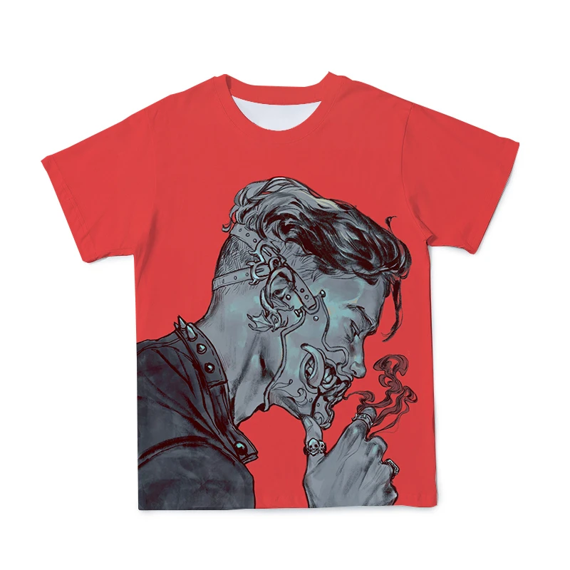 

New Summer Fashion Boys And Girls T-Shirt 3d Printing Naruto Cartoon Animation Casual Oversized T-Shirt