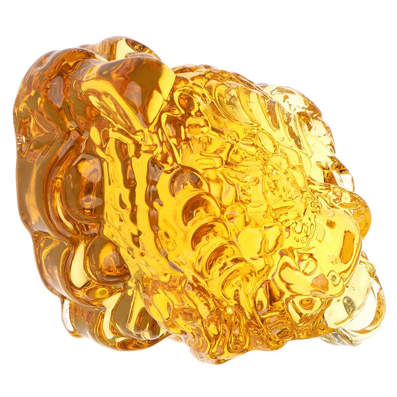 

1PC Feng Shui Toad Money LUCKY Fortune Wealth Chinese Golden Frog Toad Coin Home Office Decoration Lucky Gift