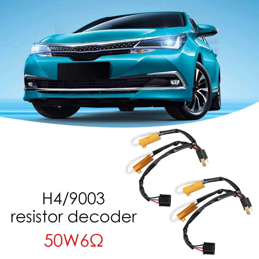 

Комплект светодиодных резисторов HID 50 Вт 6/8 Ом светодиодный устойчивый к нагрузке антимерцающий декодер Предупреждение ждающий Устранител...