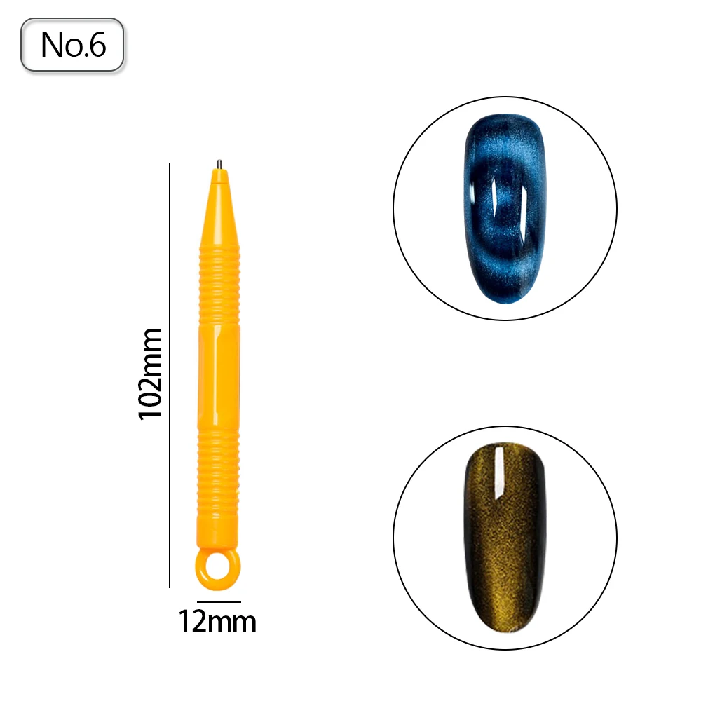 Cat Eyes Magnet Strong Effect Magetic for 9D cat eyes Polishing Multi-function Magnetic Pen Nail Decoration Tools
Cat Eyes Magnet Strong Effect Magetic for 9D cat eyes Polishing Multi-function Magnetic Pen Nail Decoration Tools