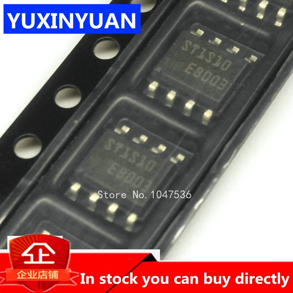 

10pcs ST1S10PHR SOP-8 ST1S10 SOP SOP8 Synchronous Step-Down Regulator Integrated Circuit New Original