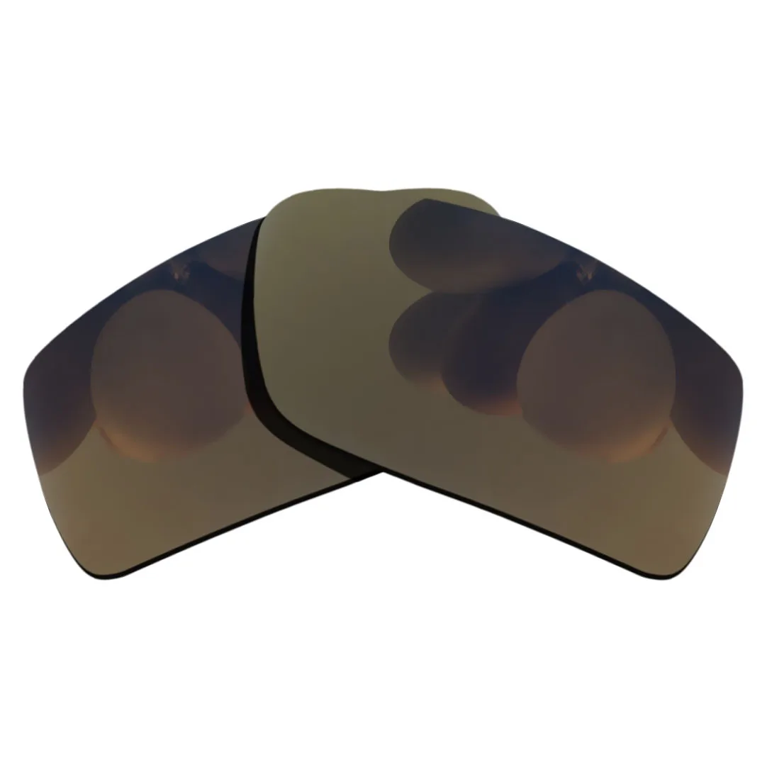 

Polarized Replacement Lense For-Oakley Gascan Small Sunglasses Frame True Color Mirrored Coating - Copper Color Options