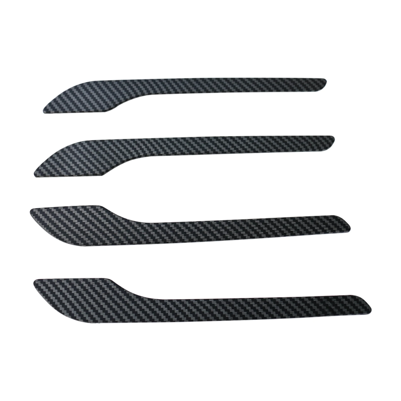 

4 шт., декоративные наклейки на дверную ручку автомобиля Tesla