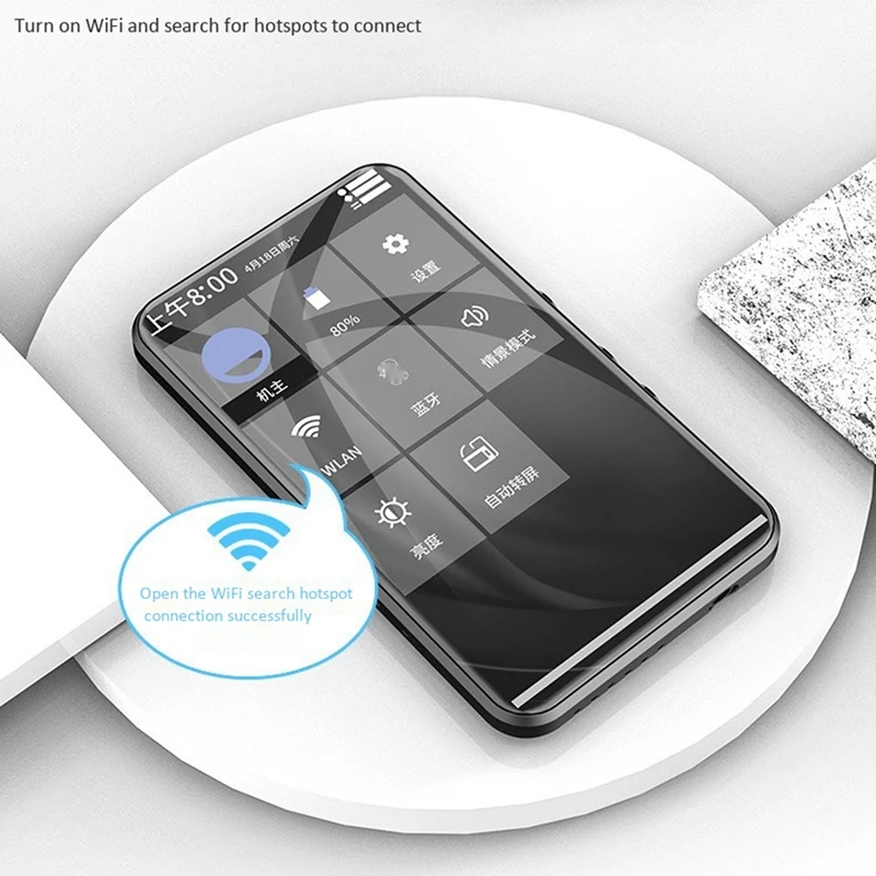 M10 музыкальный плеер Android Smart MP4 Bluetooth с поддержкой WiFi и функцией fm-радио |