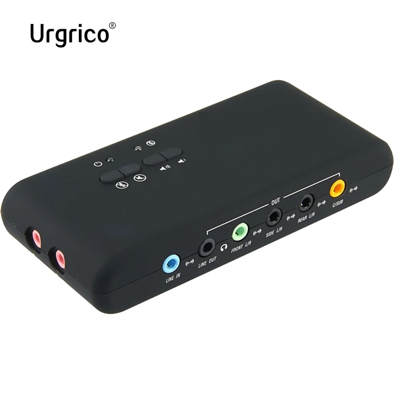 Внешняя звуковая карта Urgrico с SPDIF и USB-удлинителем удаленная студийная запись