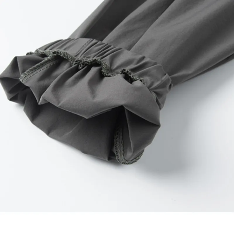 

Summer Outdoor Casual Pants Men Loose Quick-Drying Elastic Plus Size Sports Jogging Hiking Breathable Ice Silk Trousers Overalls