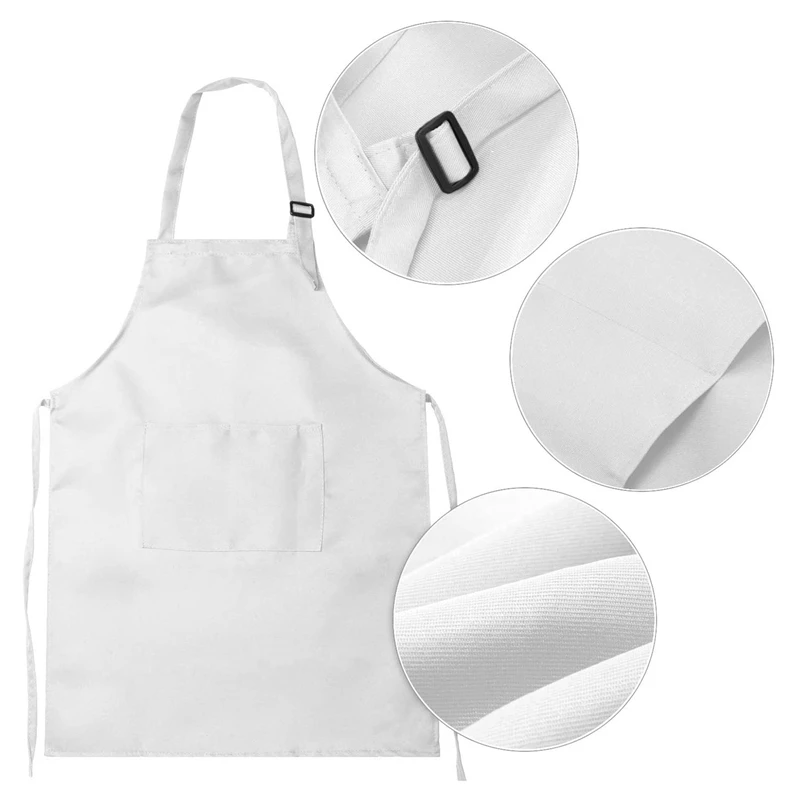 HOT-6-Piece Children's Apron and Chef Hat Set Adjustable Kitchen for Cooking Painting | Дом и сад