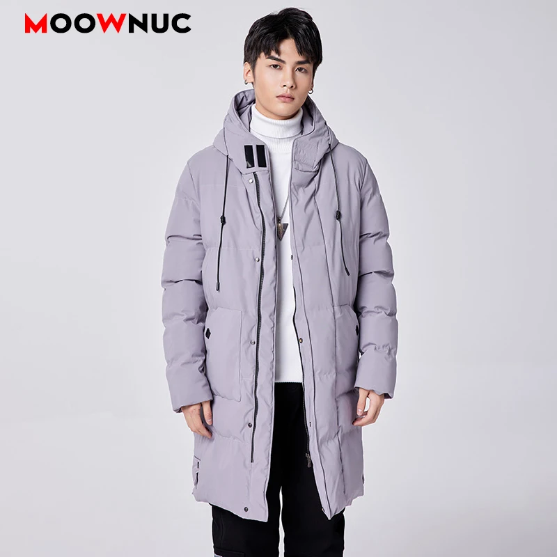 2021 New Korean bread Down cotton padded jacket thickened medium and long cotton padded   jacket winter couple cotton jacket