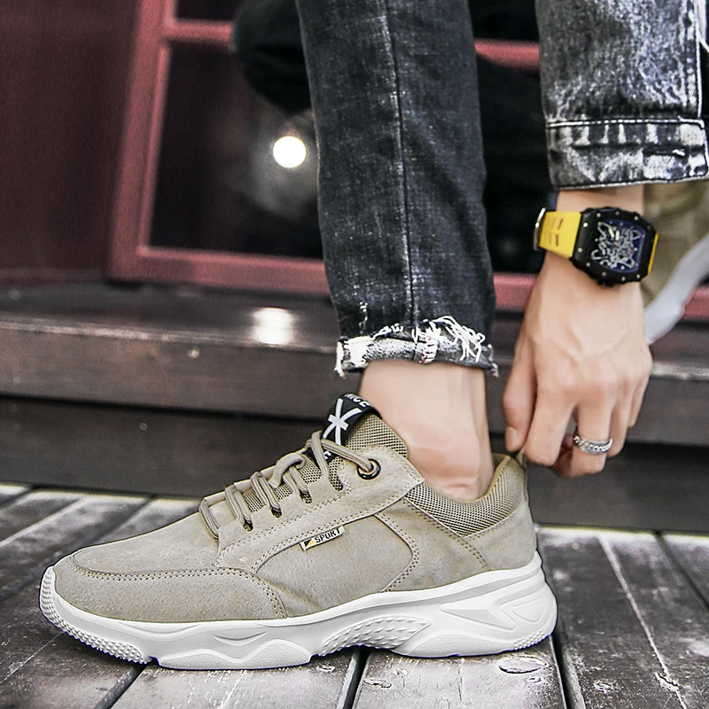 

New Designer Men's Sports Shoes Jogging Casual Shoes Outdoor Comfortable Casual Shoes Krasovki Zapatos Casuales De Los Hombres