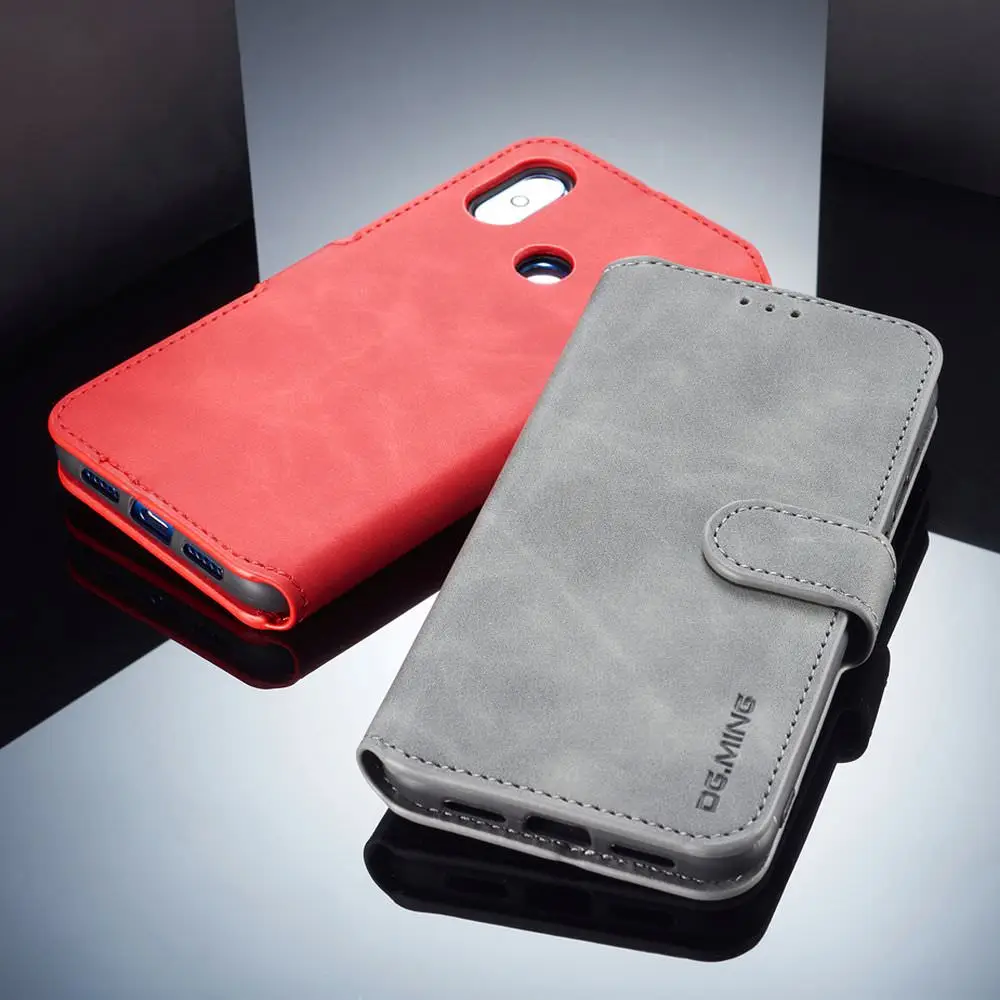 L FADNUT винтажный Чехол кошелек для Xiaomi Mi 8 A2 Lite Pocophone F1 Роскошный кожаный чехол с