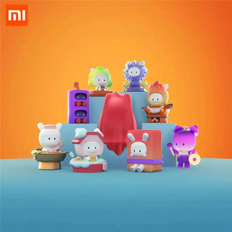 Официальный магазин Xiaomi Mi шторка мультяшная милая кукла для слепых игрушек