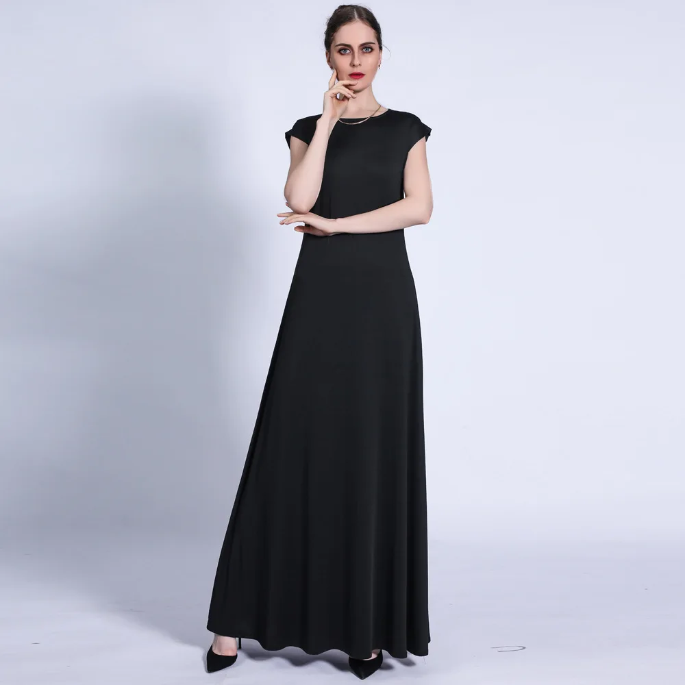 

Ramadan Eid Mubarak Abaya Dubai Turkey Arabic Islam Indian Muslim Fashion Hijab Long Inside Dress Abayas For Women Robe Longue