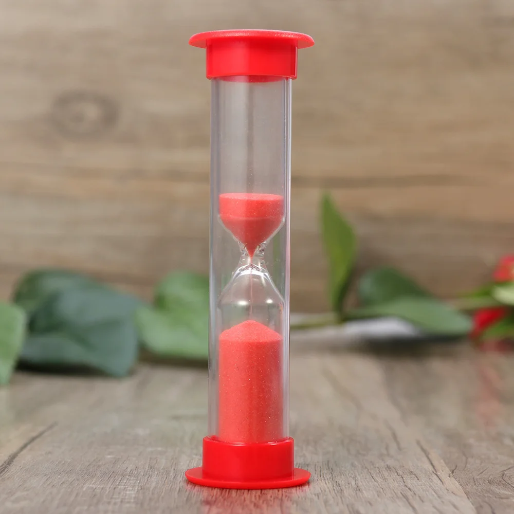 

5pcs 30sec /1min /3mins /5mins /10mins Colorful Hourglass Sandglass Sand Clock Timers (Random Color)