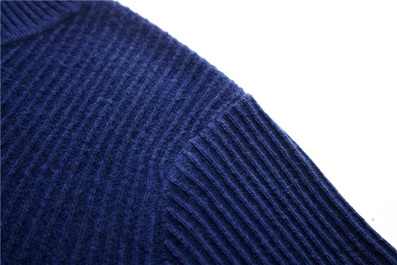 UCAK бренд мериносовой шерстяной мужской свитер уличная Slim Fit Pull Homme Осень Зима Водолазка свитера кашемировый пуловер для мужчин U3046