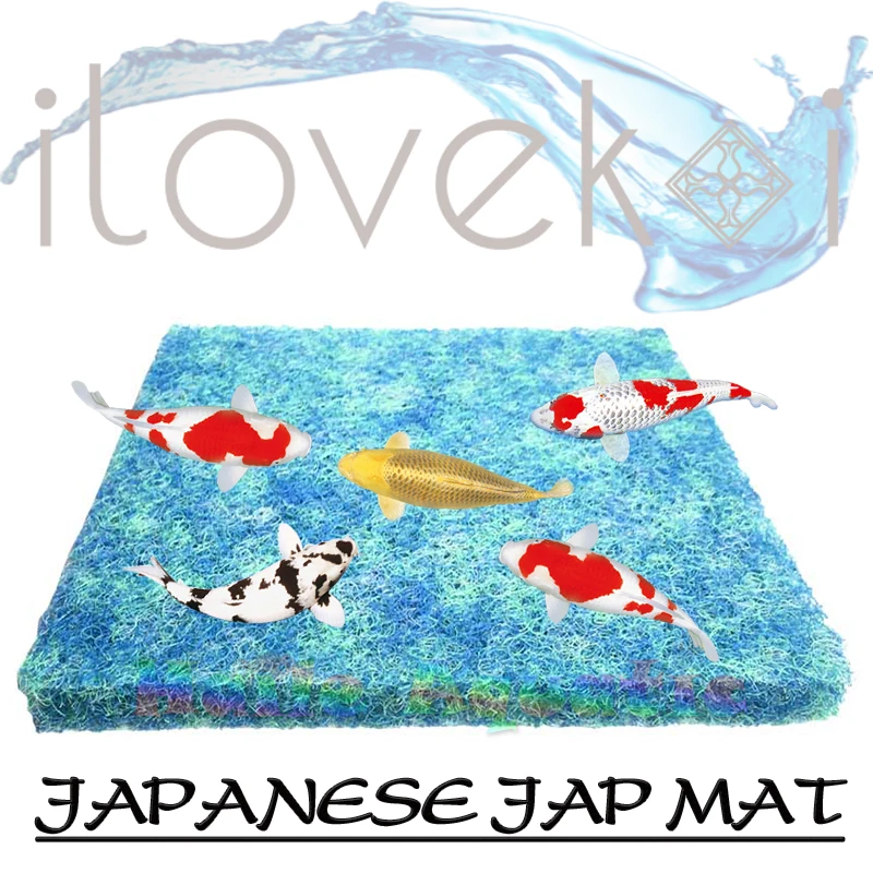 Японский маточный коврик jap blue koi fish pond box фильтр для аквариума медиалист|Фильтры и
