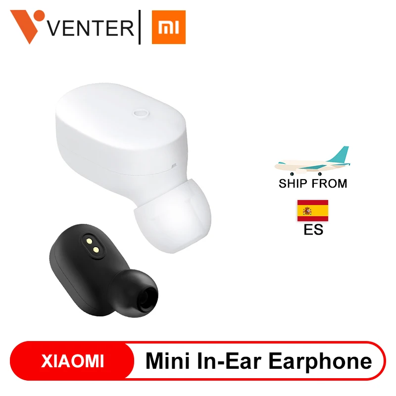 Беспроводные Bluetooth наушники Xiaomi Mini 4 1 IPX4 водонепроницаемые вкладыши с одной