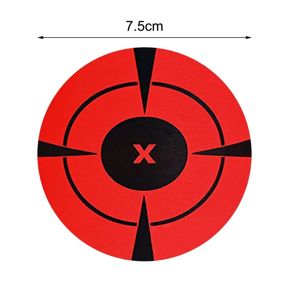 

250pcs/Roll Shooting Target Adhesive Shoot Targets Splatter Reactive Stickers For Archery Bow Hunting Shooting Practice Training