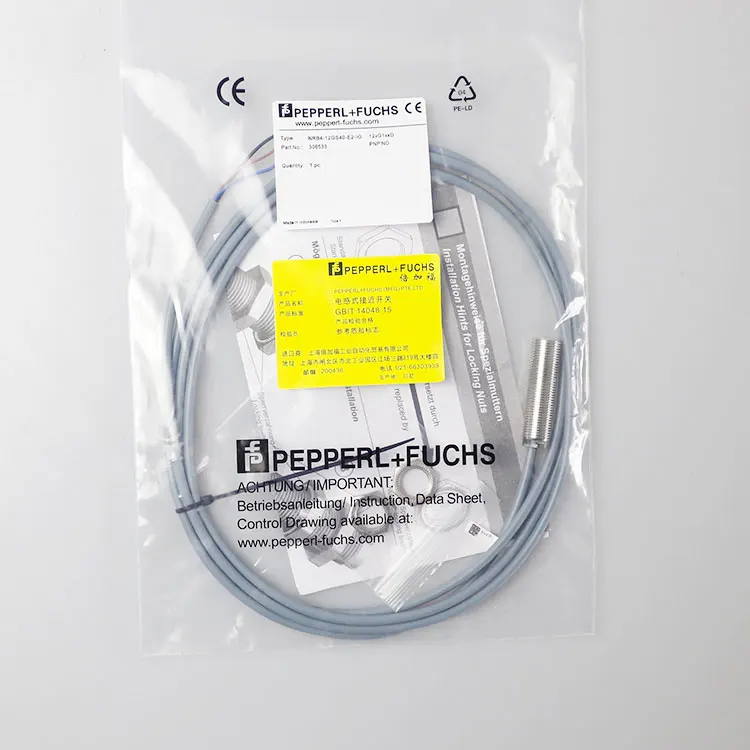 

New Pepperl+Fuchs P+FNRB4-12GS40-E2-IO proximity switch NRB4-12GS40-E2-IO NRB4-12GS40-E2-IO-V1 switch sensor