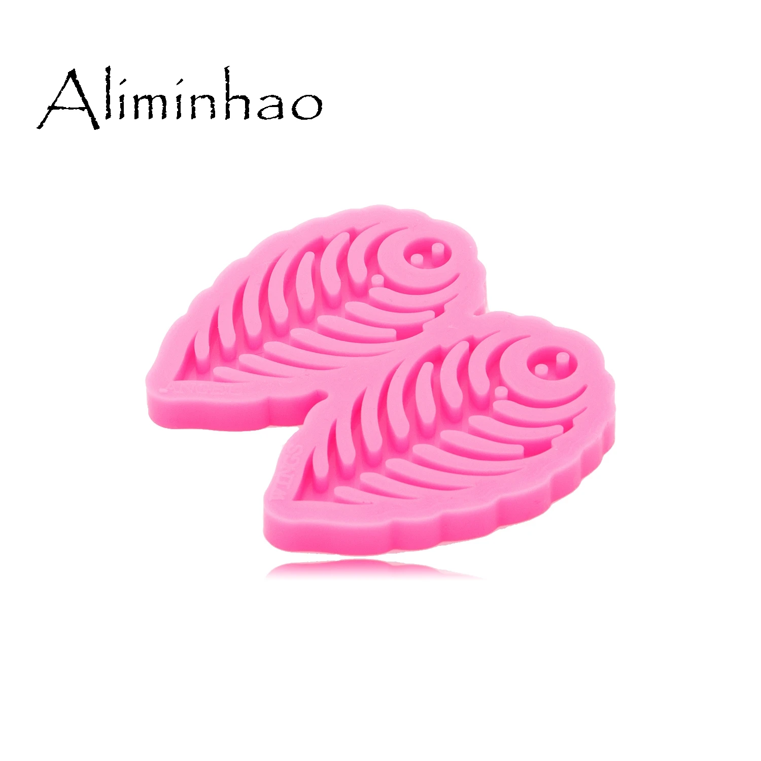 DY0664 Super Glossy Resin Fish bone Earrings Mold Epoxy Craft Silicone Moulds Polymer Clay DIY Jewelry Making |