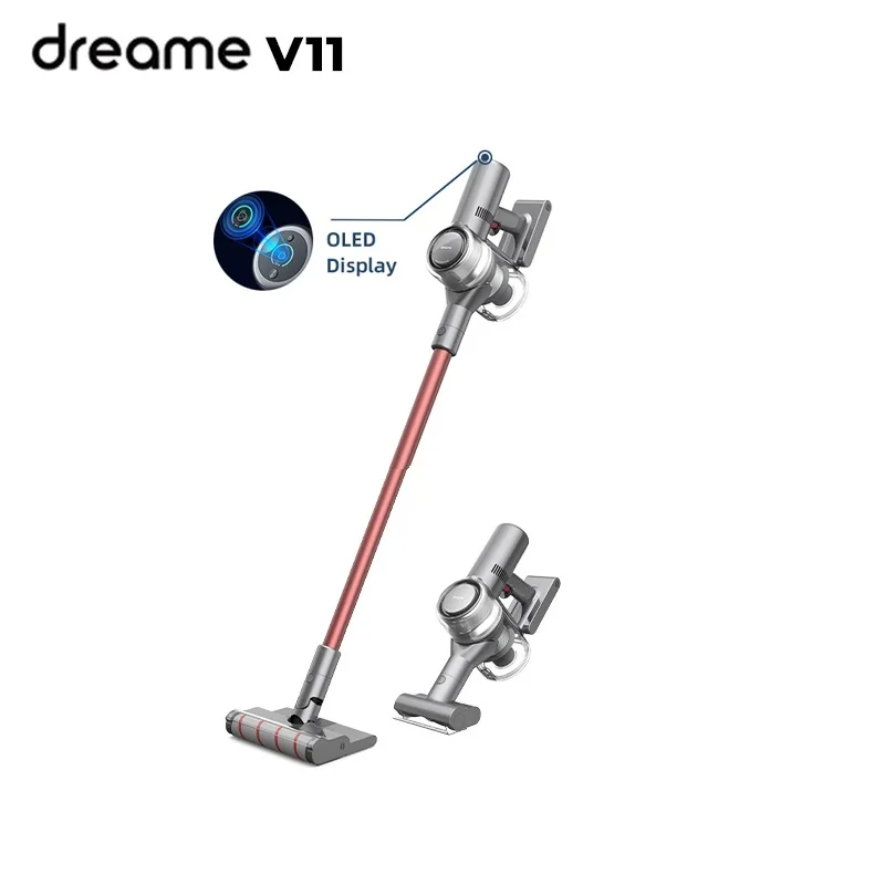 

Dreame Wireless Vacuum Cleaner V11 Household Small Handheld Carpet Cleaner 25KPa 150AW Large Suction Mite Remover with Mopping
