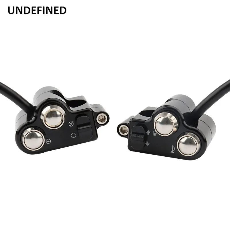 

Переключатель управления рулем мотоцикла 1 "25 мм для Harley Sporster 883 1200 Touring Softail Dyna Fat Bob Low Rider без жгута проводов