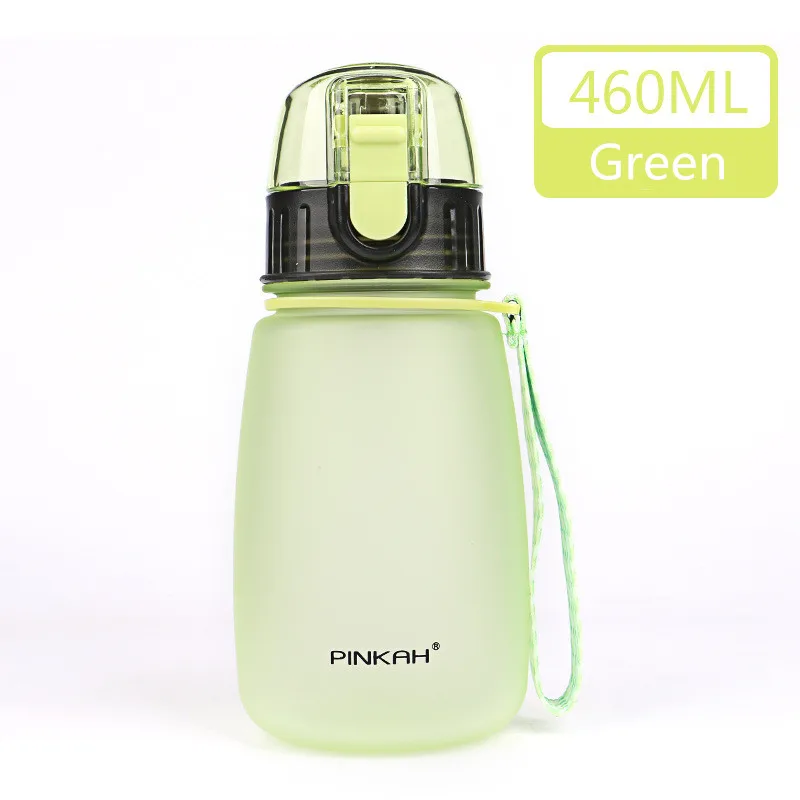 Sgreen 390/460 мл в мультипликационном стиле с человеком-пауком Капитан Америка Для детей Бутылочки для молока с трубочкой чашки воды - Цвет: Sgreen