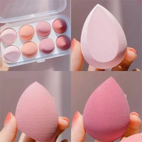 8pcs makeup sponge puff beauty egg face foundation powder cream sponges cosmetic puff for women dry wet blush sponge makeup tool