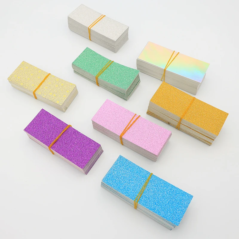 Eyelash Glitter Background Paper for Lashes Packaging Box Rectangle Private Label | Красота и здоровье
