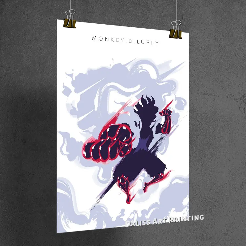 

Холст Аниме Луффи картины для украшения дома постер HD Печать настенное искусство модульная гостиная в рамке