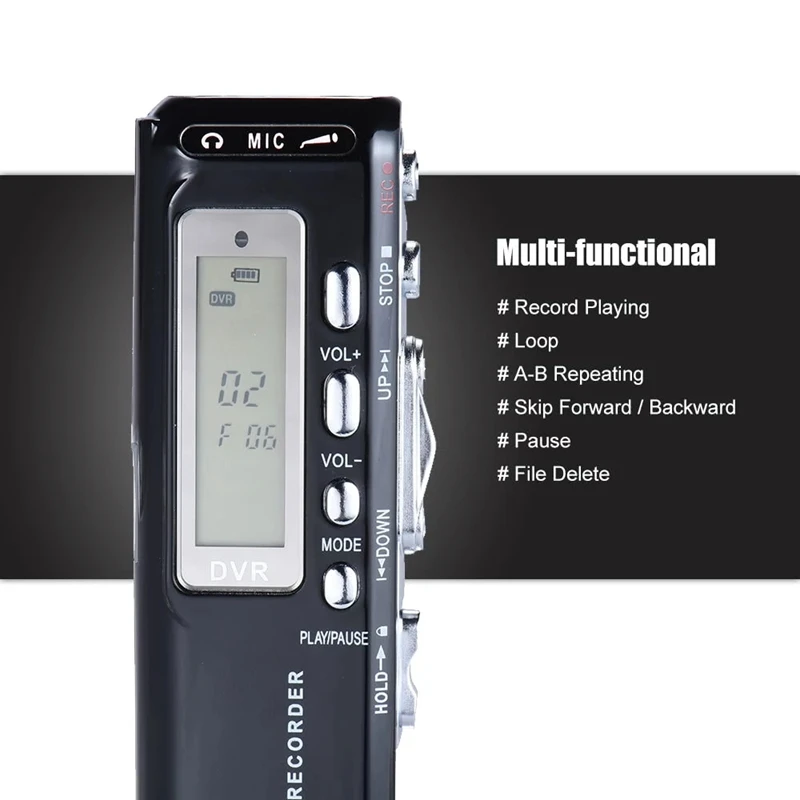 Sk 010 8 Гб цифровой Аудио Диктофон Телефон Регистраторы диктофон Mp3 музыкальный