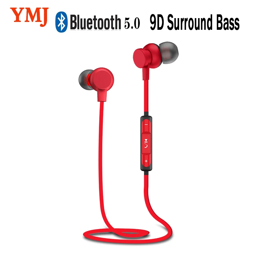 Шейная Магнитная bluetooth-гарнитура Беспроводная Bluetooth 5 0 наушники стерео с